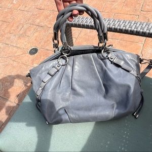 Coach handbag/ Satchel summer blue marble